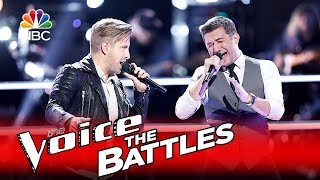 The Voice 2016 Battle - Andrew DeMuro vs. Billy Gilman- &#39;Man in the Mirror&#39;