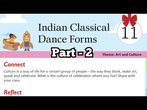 Indian classical dance form English chapter 11 part 2 in hindi of class 7 new image English reader