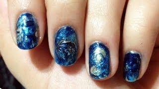 Oil Slick Nails: Rebecca Minkoff Fall 2013 NYFW