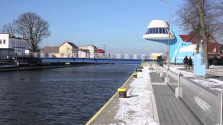 preview picture of video 'SAR boat entering Darlowo Harbour, Poland (time lapse)'