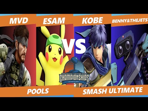 DHATL 2022 SSBU - MVD & Panda| ESAM vs Kobe & Benny&TheJets - Ultimate Tournament Pools