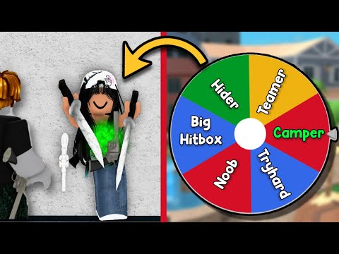 I became DIFFERENT mm2 PLAYERS..