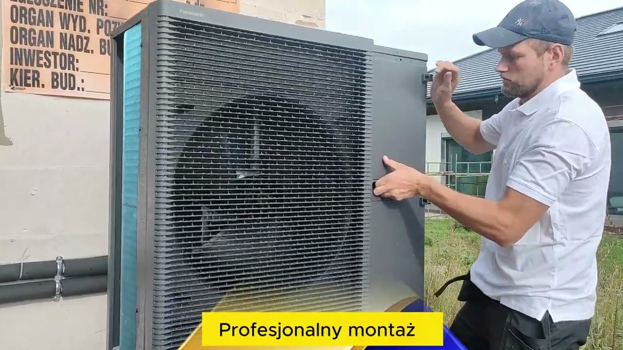 Miniatura wideo - Montaż pompy ciepła