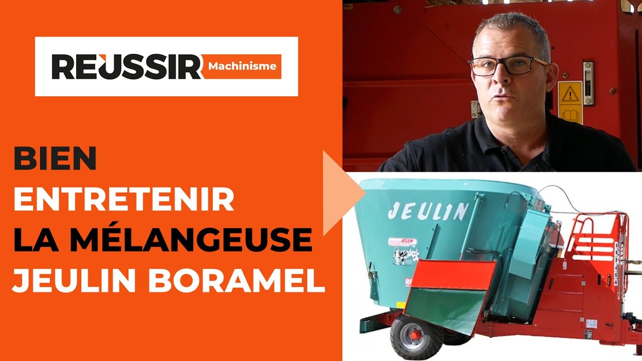 Les points clés pour bien entretenir la mélangeuse Boramel de Jeulin