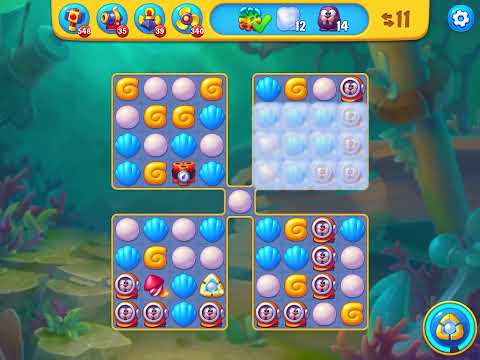 Fishdom level 8106 no boosters フィッシュダム ノーマル [Friend's]