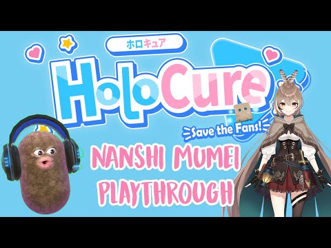 I beat HoloCure as a potato with Nanashi Mumei