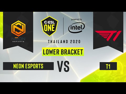 Dota2 - T1 vs. Neon Esports - Game 2 - ESL One Thailand 2020 - Lower Bracket R2 - Asia