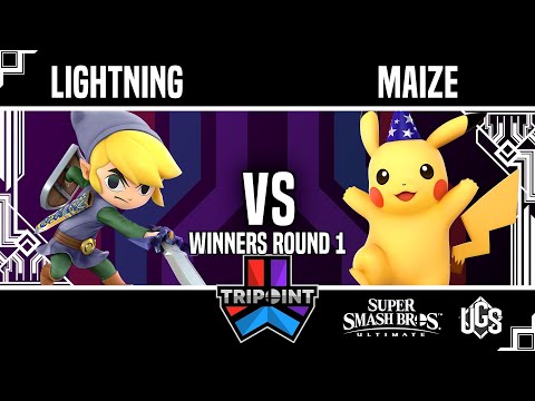Tripoint Smash 172 - Winners Round 1 - Lightning(Toon Link) Vs. Maize(Pikachu)