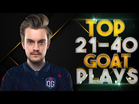 TOP 21-40 - BEST & MOST ICONIC GOAT Plays in Dota 2 History