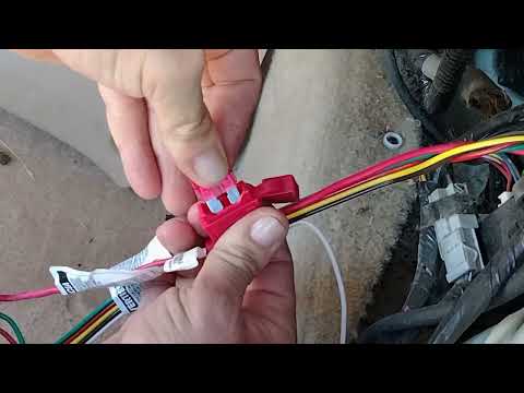 How to install a trailer wiring harness on a 2005 - 2010 Honda Odyssey