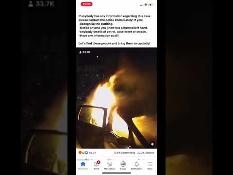 The smithy Family house fire caught on cctv