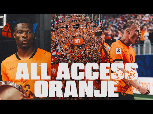 36K ORANJE FANS in FANWALK 🫨, DUMFRIES' speech 🥹🧡 & VAN HECKE'S first goal! ⚽ | ALL ACCESS ORANJE 🎥