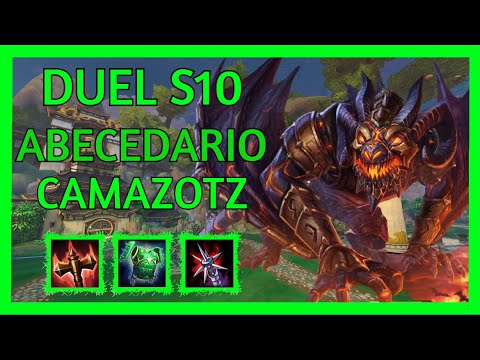 SMITE  DUEL ABECEDARIO S10 - CAMAZOTZ - FINAL CON PERFECT TIMEING