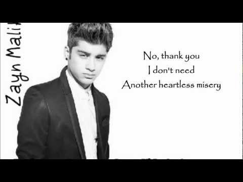 One Direction - Taken (lyrics+pictures) Video