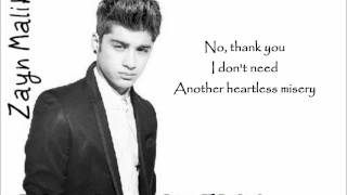 One Direction - Taken (lyrics+pictures)