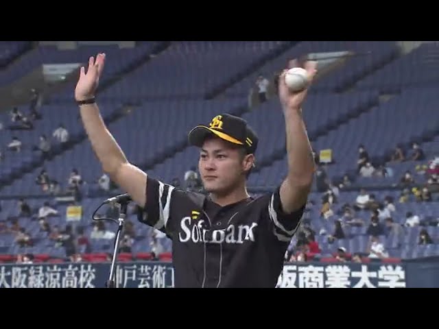 ホークス・笠谷投手・ヒーローインタビュー 7/17 B-H