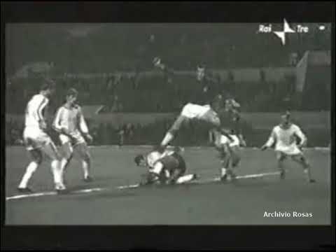 ROMA-GORNIK ZABRZE 1-1 Coppa Coppe 69-70 Semifinale Andata