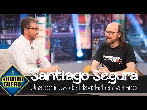 Santiago Segura revela por qué estrena una película de Navidad en verano - El Hormiguero