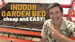 Building an Indoor Raised Garden Bed? Watch This Video BEFORE YOU START!