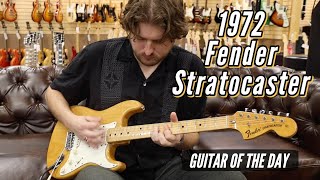Video thumbnail for 1972 Fender Stratocaster Natural | Guitar of the Day by Normans Rare Guitars