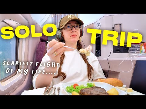Flying to Japan + Scariest Flight of My Life!!