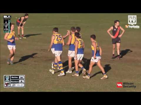 2016 BDAFL Round 11 Highlights - Killarney Vale Bombers v Nelson Bay Marlins