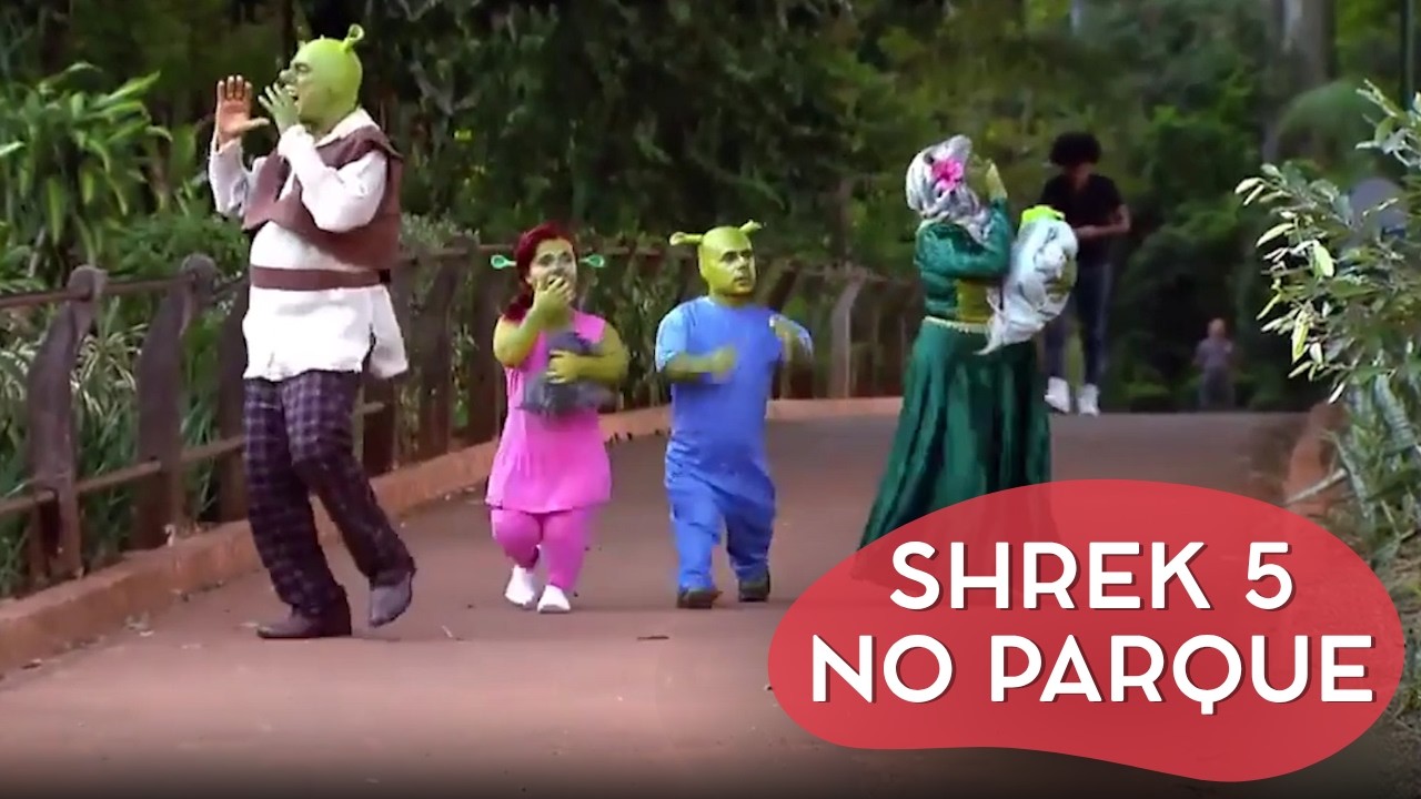 JÁ SAIU O TRAILER DE SHREK 5? | CÂMERAS ESCONDIDAS