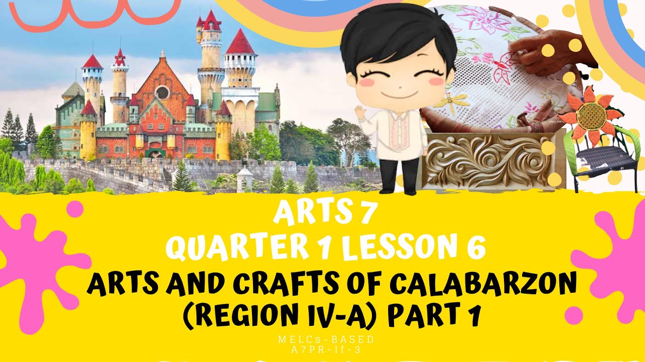 Arts and Crafts of CALABARZON (Region 4-A) -Part 1 | Arts 7 | Quarter 1 - Lesson 6 | MAPEH 7