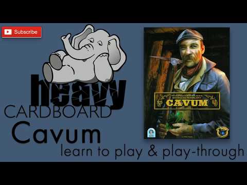Cavum 3p Play-through, Teaching, & Roundtable discussion by Heavy Cardboard