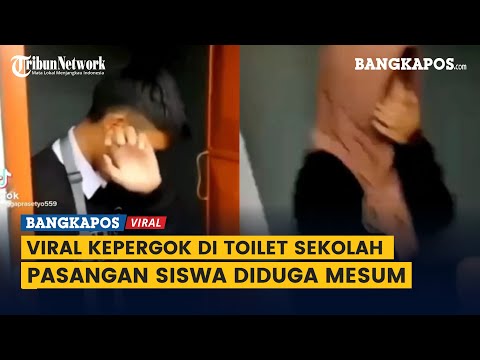Viral! Kepergok Berduaan di Kamar Mandi, Pasangan Anak Sekolah Diduga Sedang Mesum