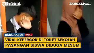 Download lagu Viral! Kepergok Berduaan di Kamar Mandi, Pasangan Anak Sekolah Diduga Sedang Mesum mp3
