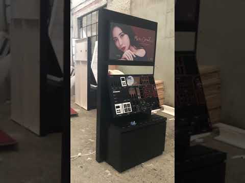 Meijia Display Products | Morcancos Cosmetic Display Cabinet Video