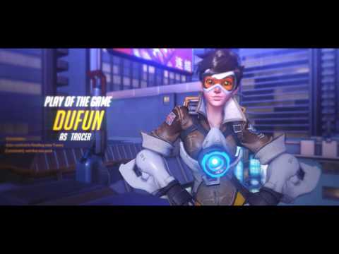 [Overwatch] Tracer Highlights | I suck