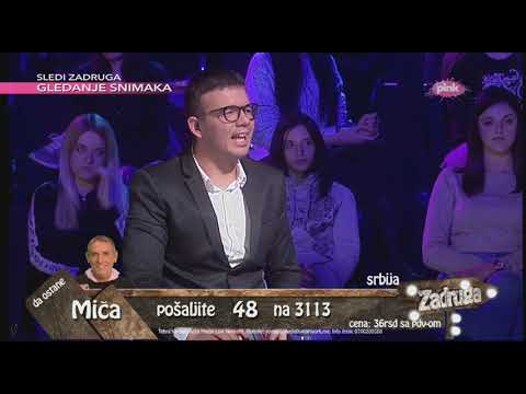 Zadruga 2 - Anabela počela da plače uživo u programu - 22.11.2018.