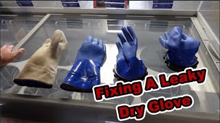 How I Repair My Dry Gloves