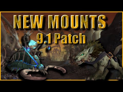 NEW MOUNTS!!!! Patch 9.1 PTR Covenant Specific Assault Rewards!!