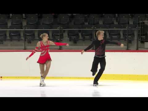 ISU 2014 Jr Grand Prix Tallinn Free Dance Marina ELIAS / Denis KORELINE EST