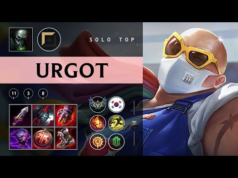 Urgot Top vs Jayce - KR Challenger Patch 25.22