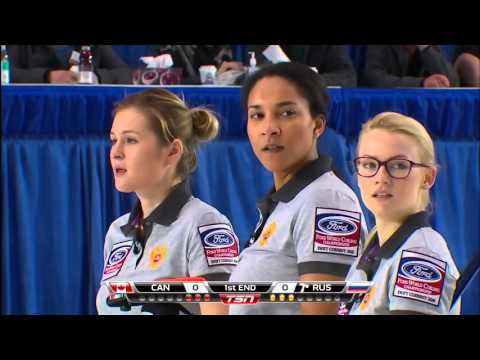 Carey (CAN) vs. Sidorova (RUS) - 2016 Ford World Women's Curling Championship