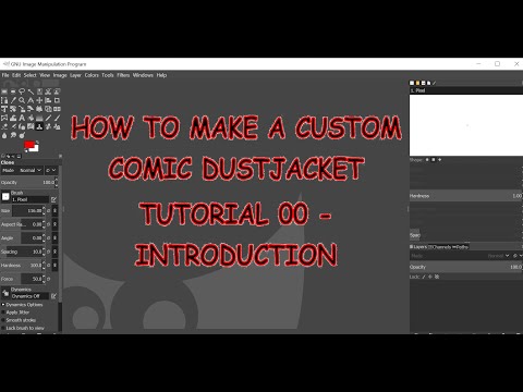 How to make a custom comic dustjacket - Tutorial 00 - Introduction