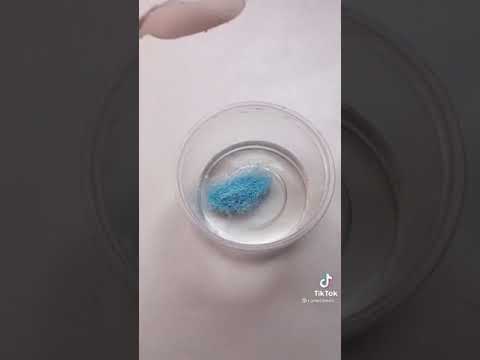 como hacer un slime con detergente 💖