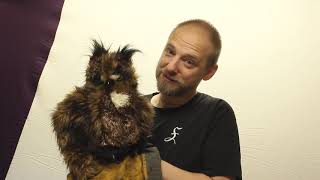 Handpuppen unter der Lupe - Große Eule von Folkmanis
