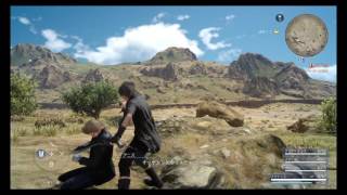 （FFXV）仲間がバグって戸惑う王子