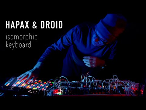 Improvising on HAPAX’s isomorphic keyboard