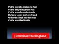 Ricky Martin - She's All I've Ever Had Lyrics ...