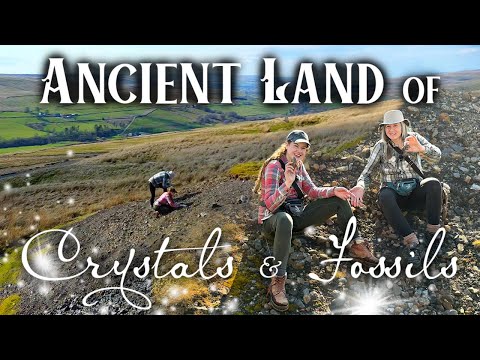 Crystals & Fossils in Abandoned Mines of Northern England. Crystal Hunting UK Rockhounding