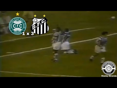 Coritiba 1 x 3 Santos - 01/09/1996 - Narração: Léo Baptista