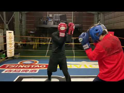 オッサンVS元プロ格闘家42歳　#ボクシング #マススパーリング　#格闘技　#ゴールデンボーイジム