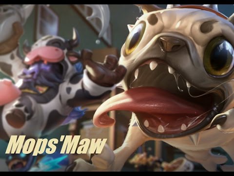 [4K] League of Legends - Mops'Maw Skin (Pug'Maw)