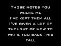 Box Car Racer - There Is Lyrics HD 